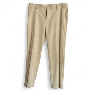 NWOT ADIDAS 34 X 30 Men’s Golf Pants‎ Tan Hemp Beige Polyester Trousers Stretch